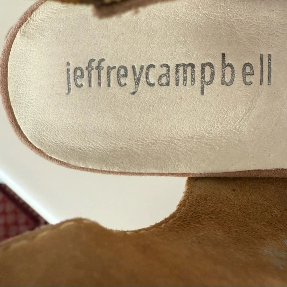 Jeffrey Campbell Suede Platform Heels Size 8.5